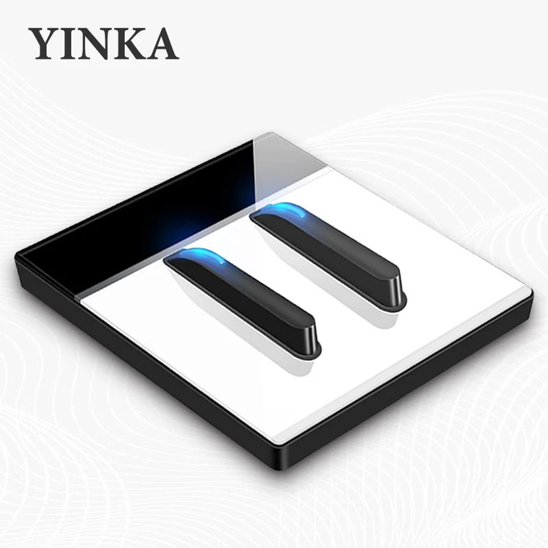 Office Furniture Uk - YINKA Toughened Glass Panel Wall Light