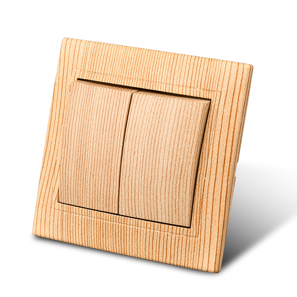 Office Furniture Uk - WESA Wood Wall Light Switch Classic