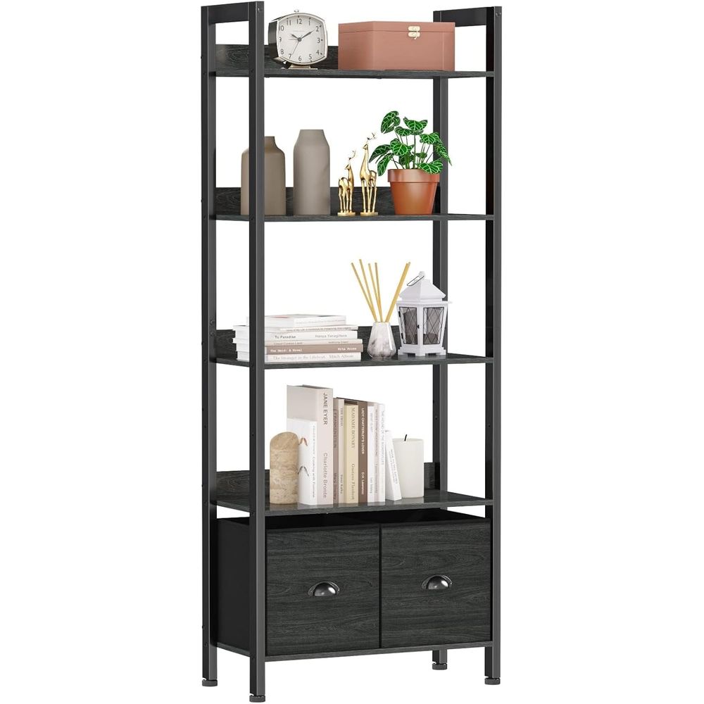 5-Tier Bookshelf, Tall Bookcas - đánh giá và giá Bookshelf 5 Tier