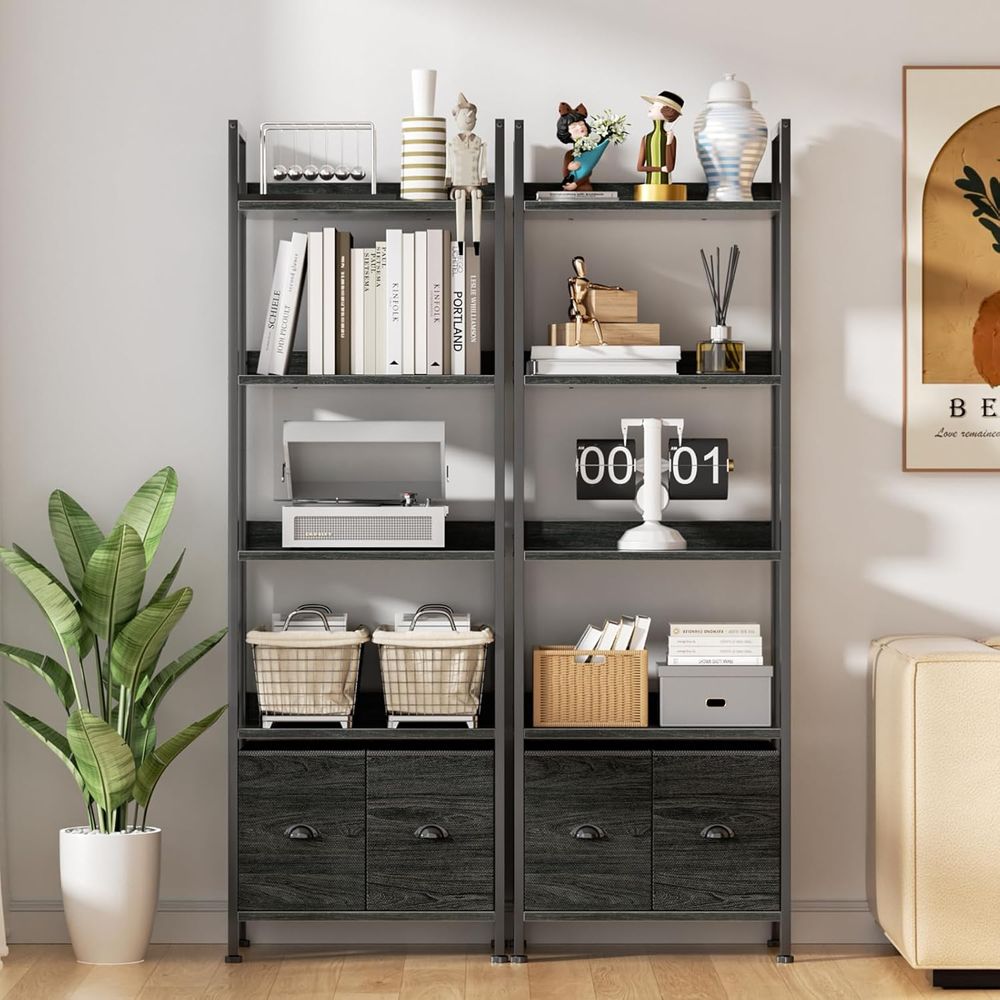 5-Tier Bookshelf, Tall Bookcas - đánh giá và giá Bookshelf 5 Tier