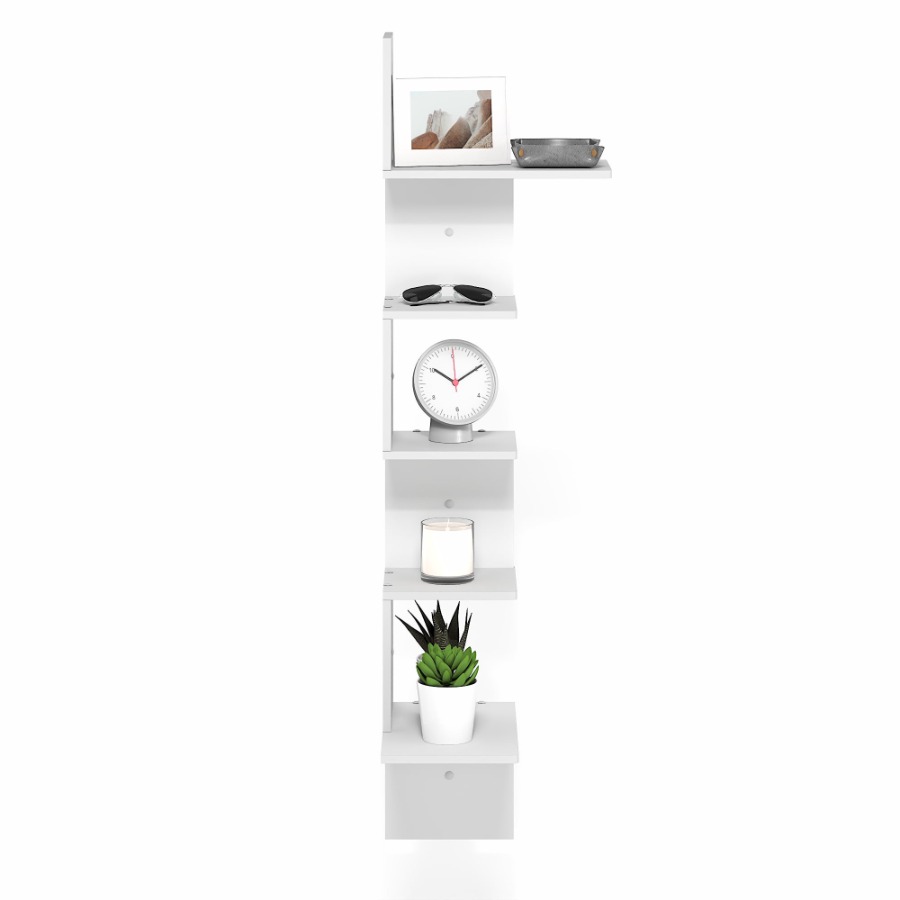 ROSSI 5-Tier Corner S-shape Ra - đánh giá và giá Bookshelf 5 Tier