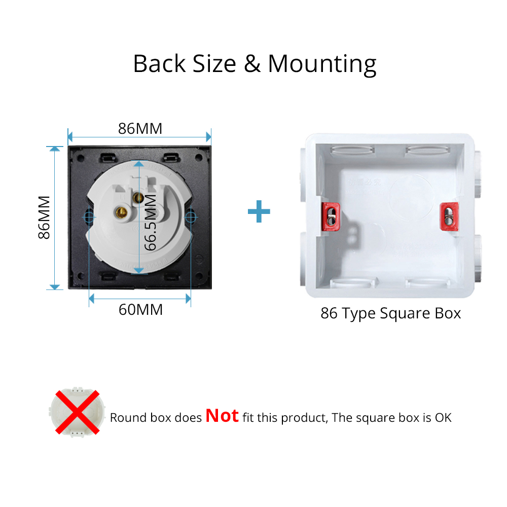 Wallpad L6 500W Dimmer Switch  - đánh giá và giá Office Furniture Uk