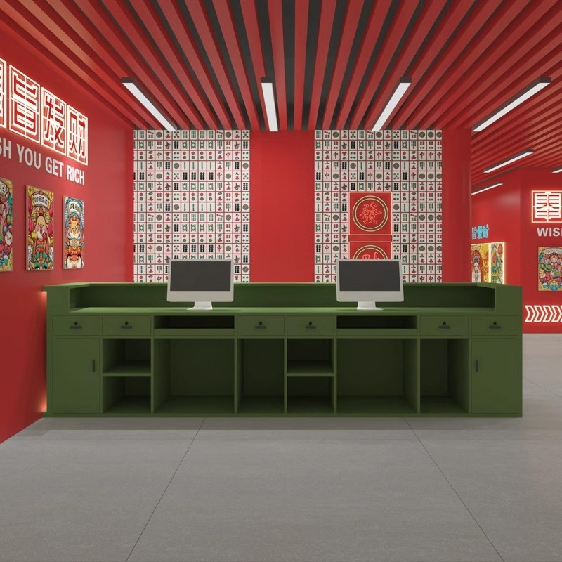 Chinese-style Reception Desks  - đánh giá và giá Office Furniture Depot