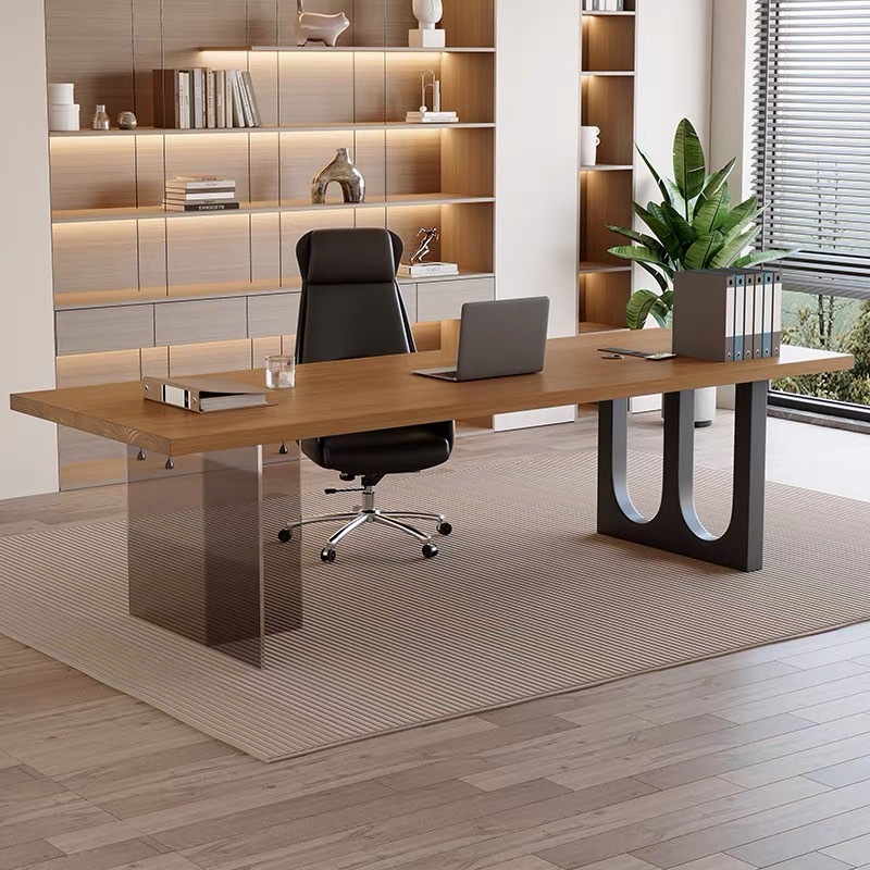 Italian Acrylic Floating Woode - đánh giá và giá Office Furniture Desk