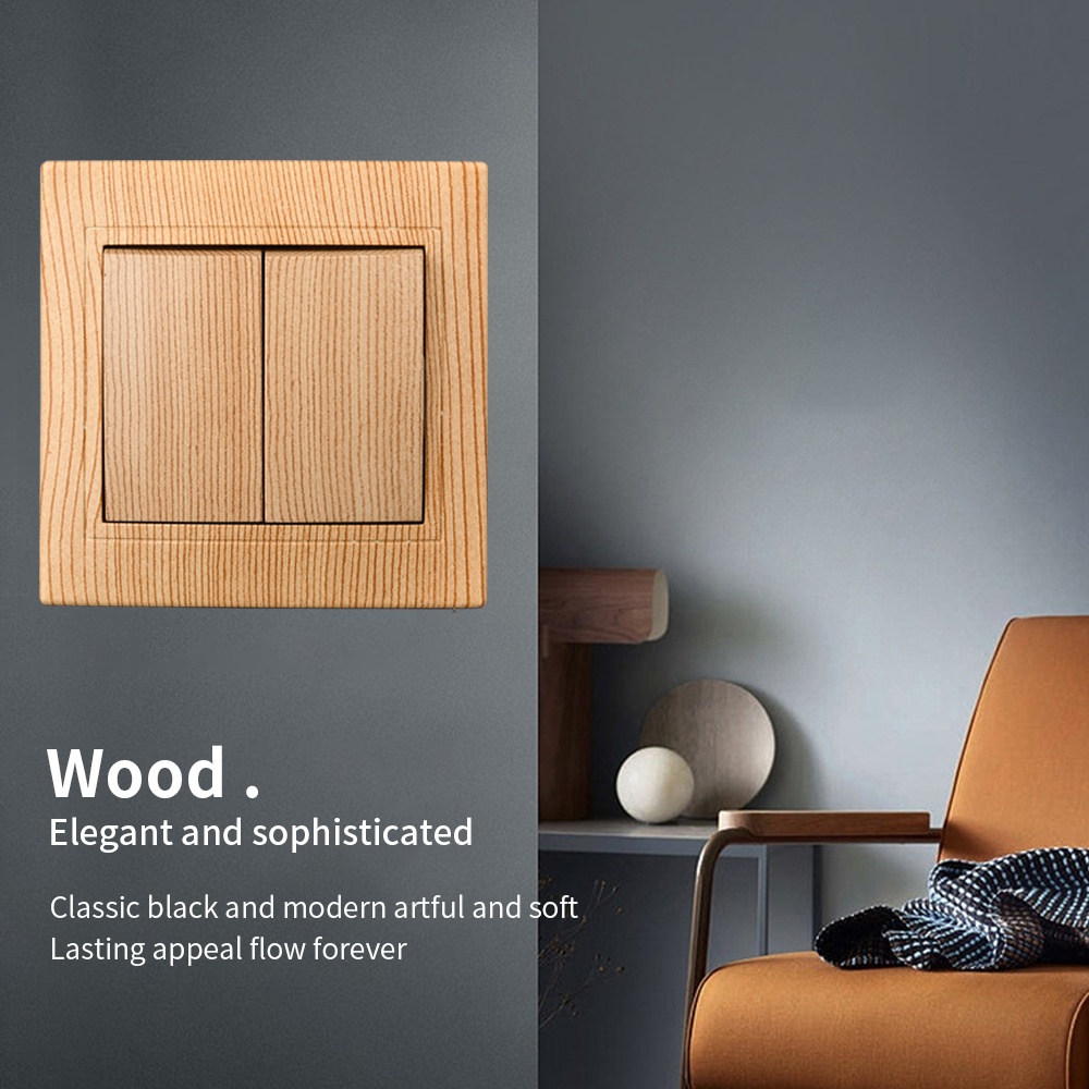 WESA Wood Wall Light Switch Cl - đánh giá và giá Office Furniture Uk
