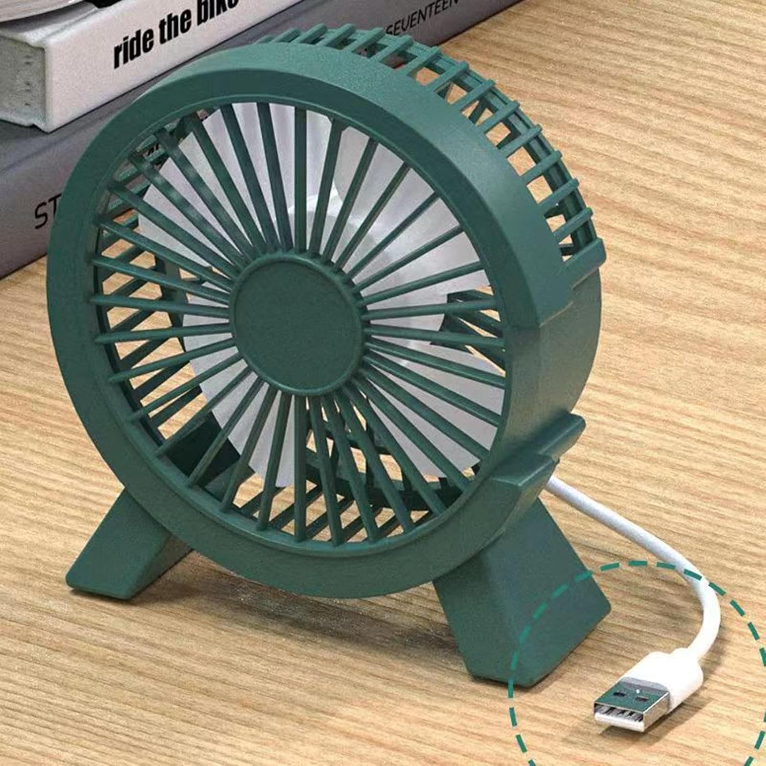 Mini USB Rechargeable Table Fa - đánh giá và giá Office Furniture Desk