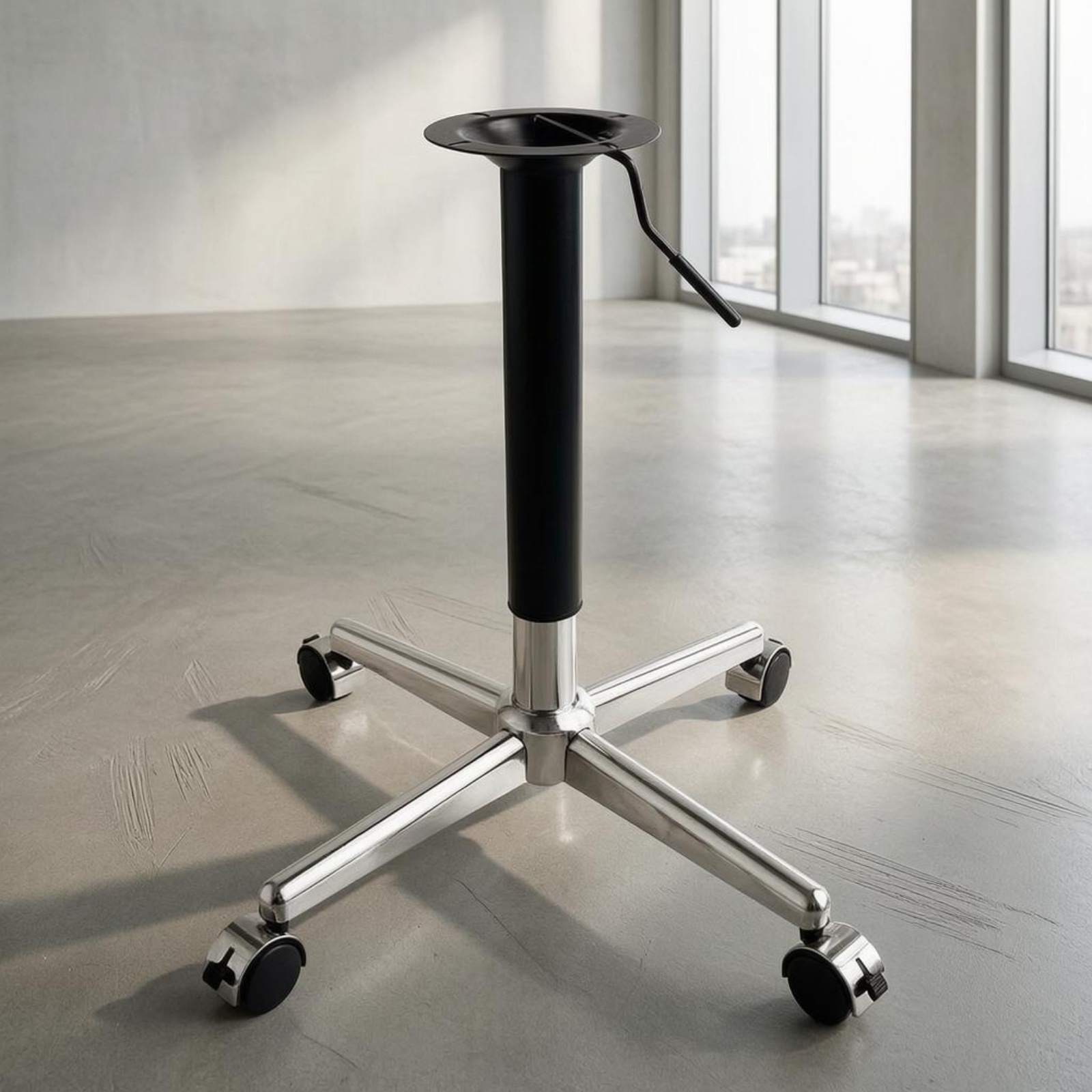 Mobile Desk Base Metal Caster  - đánh giá và giá Office Furniture Desk