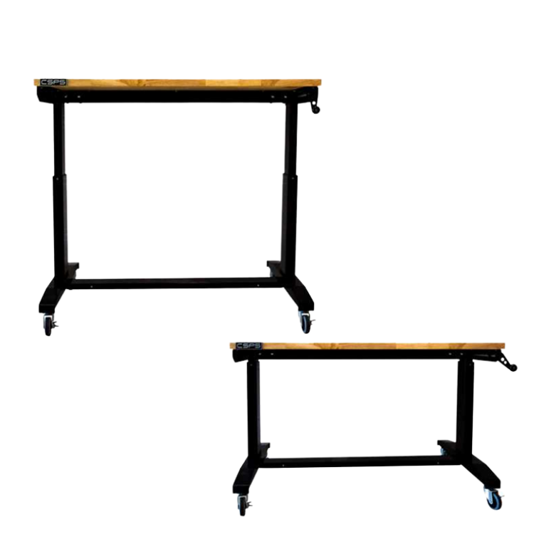 Adjustable Height Table 132Cm  - đánh giá và giá Office Furniture Vietnam