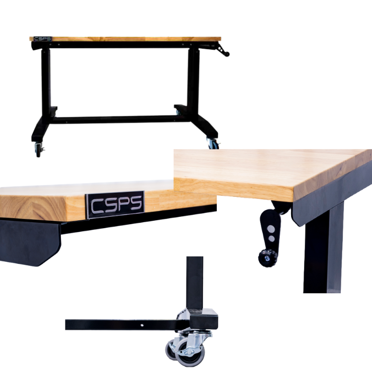 Adjustable Height Table 132Cm  - đánh giá và giá Office Furniture Vietnam
