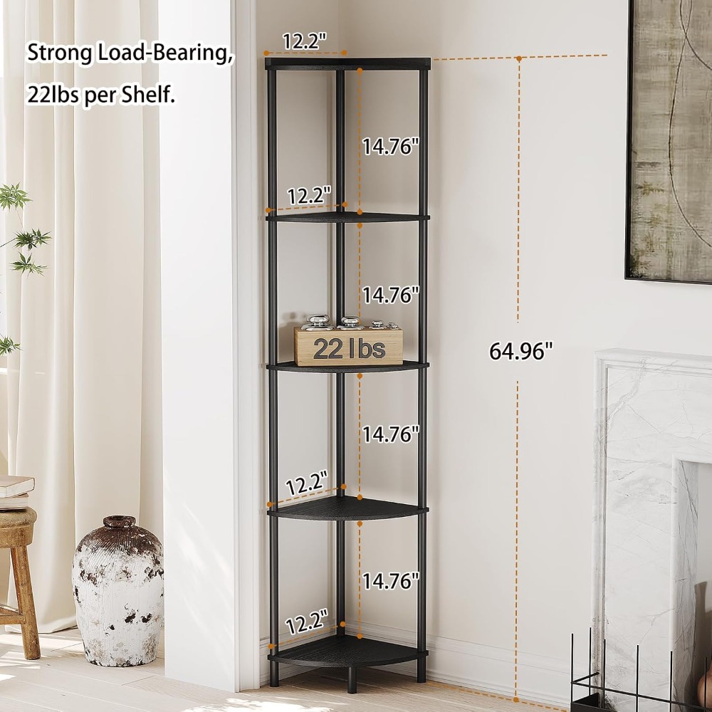 5-Tier Corner Shelf, 65