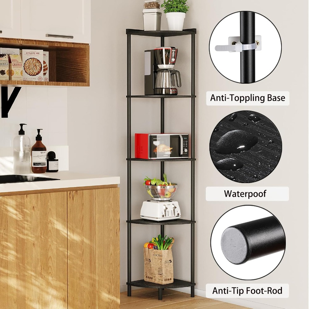5-Tier Corner Shelf, 65
